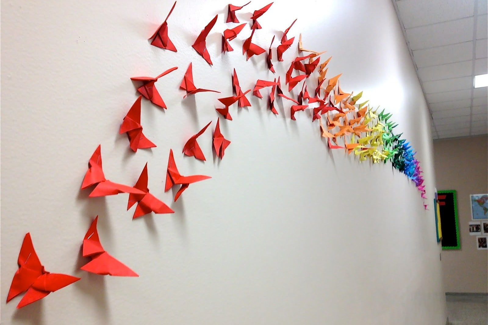 Origami rama rama